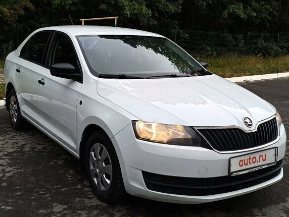 2017 Skoda Rapid I, белый, 1100000 рублей - вид 2