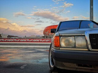 1991 Mercedes-Benz 190 (W201), серый, 250000 рублей, вид 3