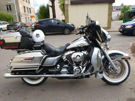 2003 Harley-Davidson Electra Glide, серебристый, 640630 рублей, вид 1