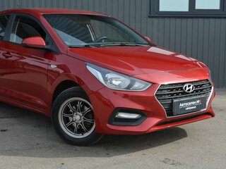 2017 Hyundai Solaris II, красный, 974999 рублей, вид 5