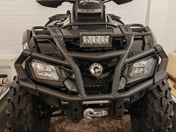 2010 BRP Can-Am Outlander 650, чёрный, 985000 рублей - вид 6