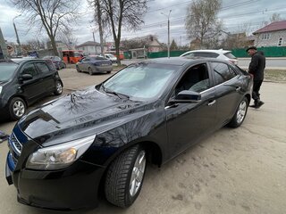 2012 Chevrolet Malibu VIII, чёрный, 990000 рублей, вид 1