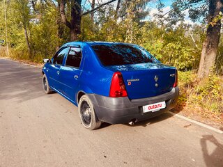 2007 Renault Logan I, синий, 350000 рублей, вид 4
