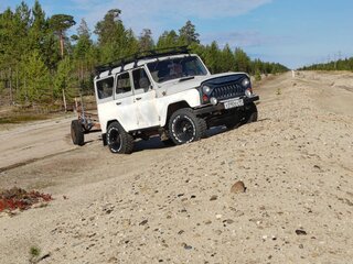 1997 УАЗ 31519, белый, 590000 рублей, вид 1
