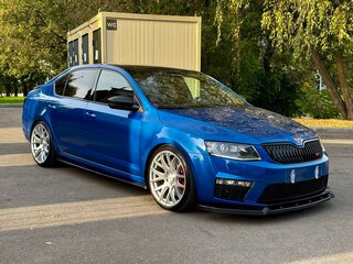 2014 Skoda Octavia RS III, синий, 2300000 рублей, вид 3