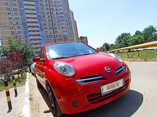 2007 Nissan Micra III (K12), красный, 469000 рублей, вид 2