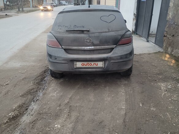 2007 Opel Astra H, чёрный, 460000 рублей - вид 3