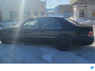 1998 Mercedes-Benz S-Класс 320 Long III (W140) Рестайлинг, чёрный, 1200000 рублей, вид 4