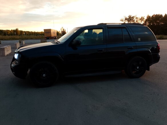 2007 Chevrolet TrailBlazer I Рестайлинг, серый - вид 5