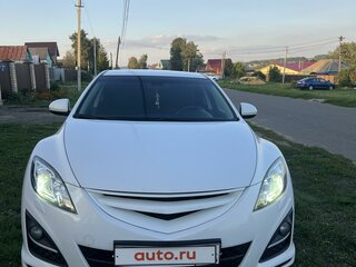 2011 Mazda 6 II (GH) Рестайлинг, белый, 1300000 рублей, вид 1