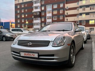 2003 Nissan Skyline XI (V35), серебристый, 700000 рублей, вид 4