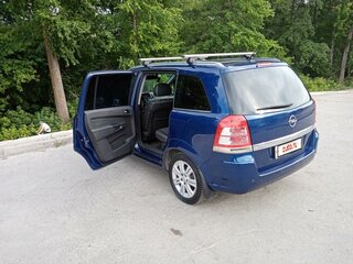 2008 Opel Zafira B Рестайлинг, синий, 810000 рублей, вид 5