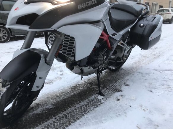 2015 Ducati Multistrada 1200, белый - вид 3