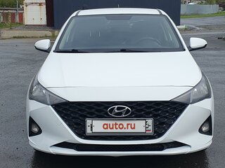 2020 Hyundai Solaris II Рестайлинг, белый, 1350000 рублей, вид 3
