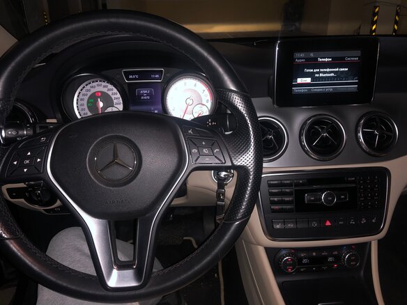 2014 Mercedes-Benz GLA 250 I (X156), коричневый - вид 8