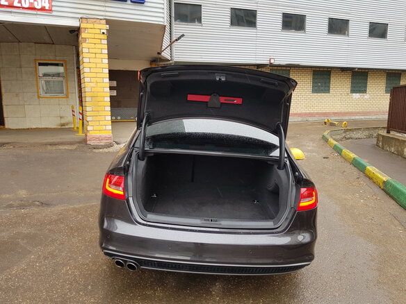 2014 Audi A4 IV (B8) Рестайлинг, серый - вид 7