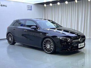 2023 Mercedes-Benz A-Класс AMG 35 AMG II (W177) Рестайлинг, чёрный, 5130000 рублей, вид 1