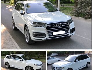 2019 Audi Q7 II (4M), белый, 6444000 рублей, вид 4