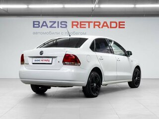 2014 Volkswagen Polo V, белый, 580000 рублей, вид 5