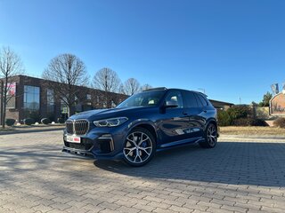 2018 BMW X5 M50d IV (G05/G18), синий, 6200000 рублей, вид 3