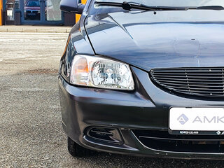 2008 Hyundai Accent ТагАЗ II, чёрный, 233885 рублей, вид 5