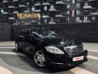 2012 Mercedes-Benz S-Класс 500 Long V (W221) Рестайлинг, чёрный, 1800000 рублей, вид 1