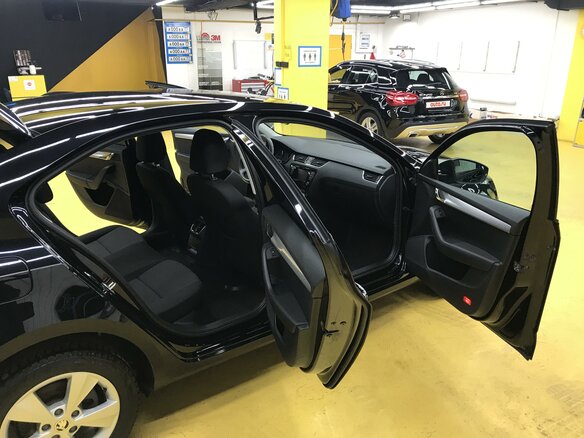 2013 Skoda Octavia III (A7), чёрный, 1200000 рублей - вид 34