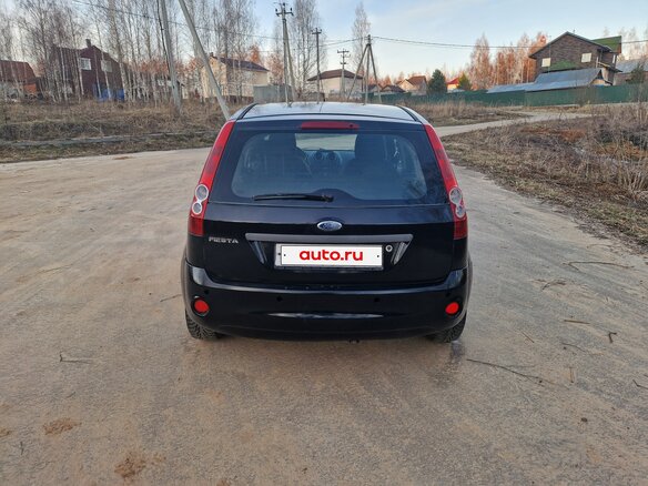 2007 Ford Fiesta Mk5, чёрный, 345000 рублей - вид 7