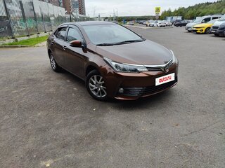 2016 Toyota Corolla XI (E160, E170, E180) Рестайлинг 1, коричневый, 1471000 рублей, вид 3