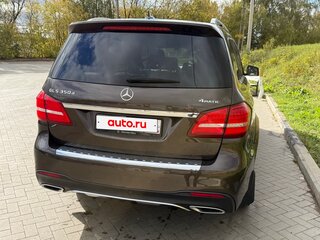 2017 Mercedes-Benz GLS 350 d I (X166), коричневый, 4000000 рублей, вид 2