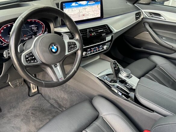 2020 BMW 5 серии 540i xDrive VII (G30/G31/G38) Рестайлинг, чёрный, 5490000 рублей - вид 7