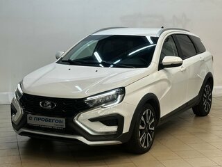 2024 Lada (ВАЗ) Vesta SW Cross I Рестайлинг (NG), белый, 1340000 рублей, вид 1