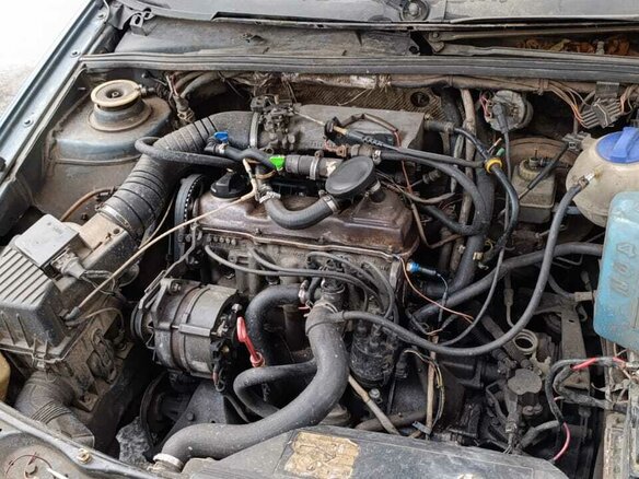 1991 Volkswagen Passat B3, серый, 200000 рублей - вид 10