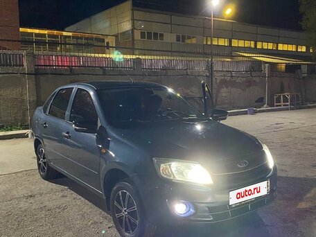 2013 Lada (ВАЗ) Granta I, серый, 280000 рублей, вид 3