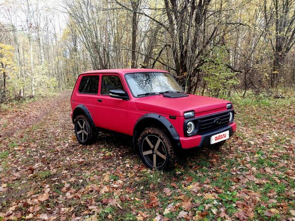 1982 Lada (ВАЗ) 2121 (4x4) I, красный, 325000 рублей - вид 2