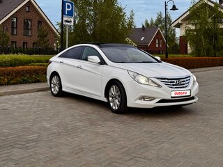 2011 Hyundai Sonata VI (YF), белый, 1195000 рублей, вид 3