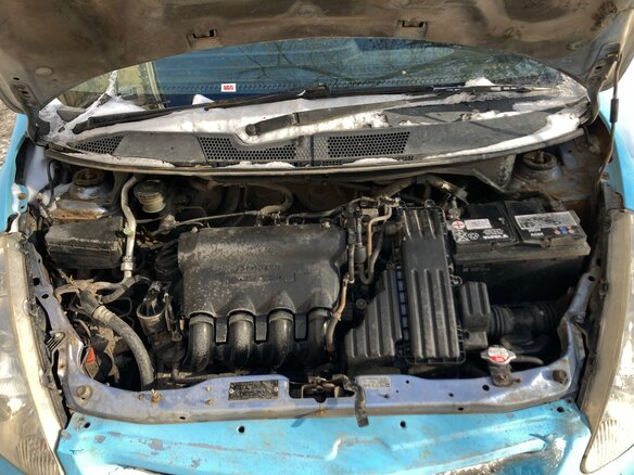 2002 Honda Fit I, голубой, 230000 рублей - вид 9