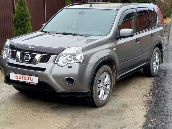 2012 Nissan X-Trail II Рестайлинг, серый, 1750000 рублей