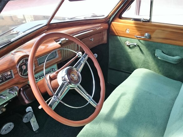1950 DeSoto Custom II, зелёный - вид 12