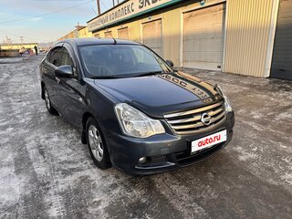 2013 Nissan Almera III (G15), синий, 550000 рублей, вид 4