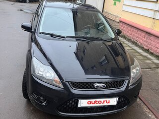 2008 Ford Focus II Рестайлинг, чёрный, 540000 рублей, вид 3