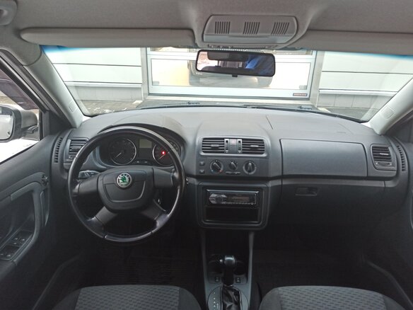 2012 Skoda Fabia II Рестайлинг, серый - вид 6