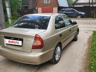 2005 Hyundai Accent ТагАЗ II, бежевый, 340000 рублей, вид 3