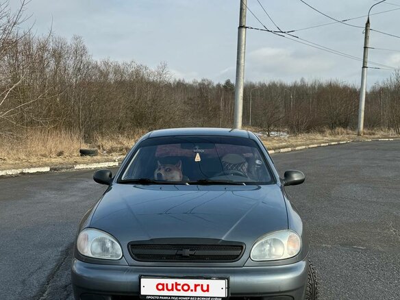 2008 Chevrolet Lanos I, серый, 260000 рублей - вид 1