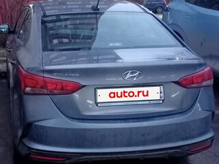 2021 Hyundai Solaris II Рестайлинг, серый, 1600000 рублей, вид 3