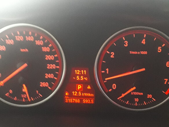 2007 BMW 5 серии 530i V (E60/E61) Рестайлинг, серый - вид 12