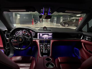 2021 Porsche Panamera II Рестайлинг, чёрный, 8600000 рублей, вид 4