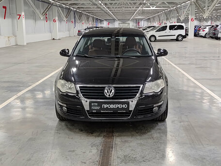 2008 Volkswagen Passat B6, чёрный, 640000 рублей, вид 2