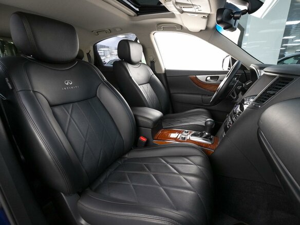 2014 Infiniti QX70, синий - вид 18