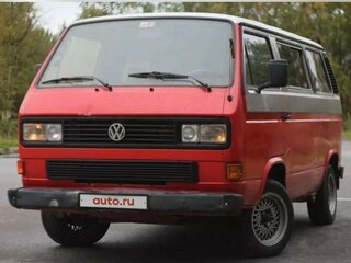 1987 Volkswagen Transporter 4-speed T3, серебристый, 400000 рублей, вид 2